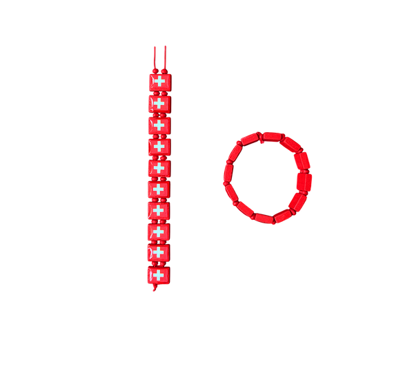 Red Cross Bracelet